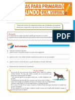 Técnicas de La Inferencia y La Predicción para Segundo de Primaria PDF