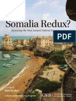 Somalia Redux - Assessing The New Somali Federal Government by Matt Bryden