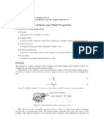 Physical Properties of Rocks Explained | PDF | Porosity | Density