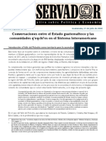 Informe Especial No. 26 Conversaciones Entre El Estado Guatemalteco y Las Comunidades Qeqchies en El Sistema Interamericano PDF