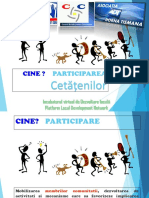 5 Participarea Cetățenilor Factori Interesați Participare Strategica Platform Local Development NetWork 2020 PDF