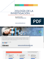Sesion 1 - Introduccion Metodologia de Inv PDF