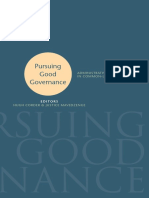 Corder and Mavedzenge - Pursuing Good Goveernance PDF