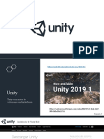 Clase 01 - Instalación de Unity (1)