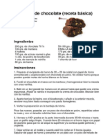 Brownies de Chocolate (Receta Basica) PDF