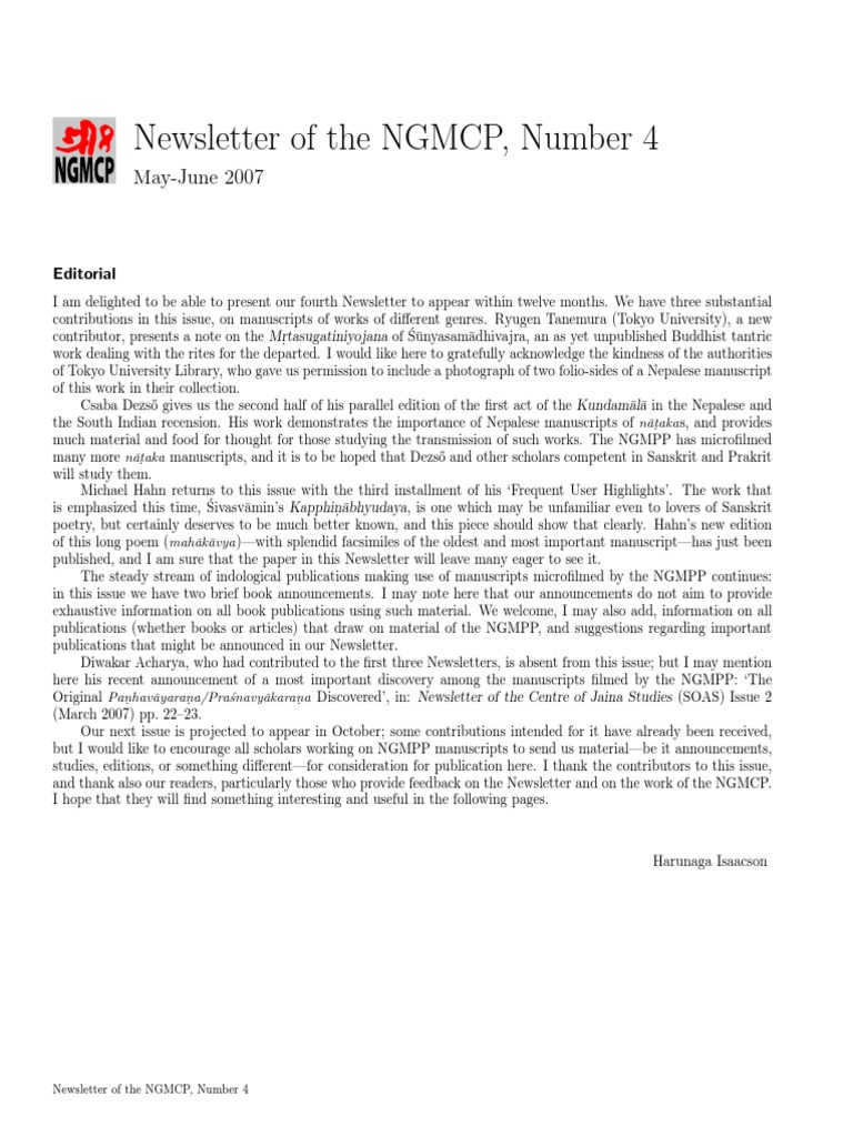 Ngmcp Newsletter No 04