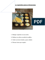 Bocaditos Vegetales para El Desayuno PDF