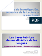 Bases teóricas para la investigaciòn en didáctica de las lenguas, Expos Prof Castedo.pdf