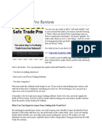 Safe Trade Pro Review