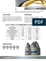 PDF Lubricantes Motor Gasolina SAE4050 API SF