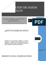 Presentación Habeas Data AlviraOnline