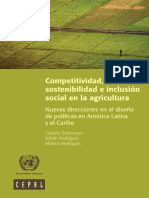 Competitividad Sostenibilidad e Inclusion Social en La Agricultura PDF