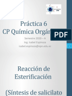 Esterificación