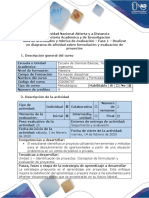 Guía de Actividades y Rúbrica de Evaluación Fase 1 - Realizar Un Diagrama de Afinidad Sobre Formulación y Evaluación de Proyectos