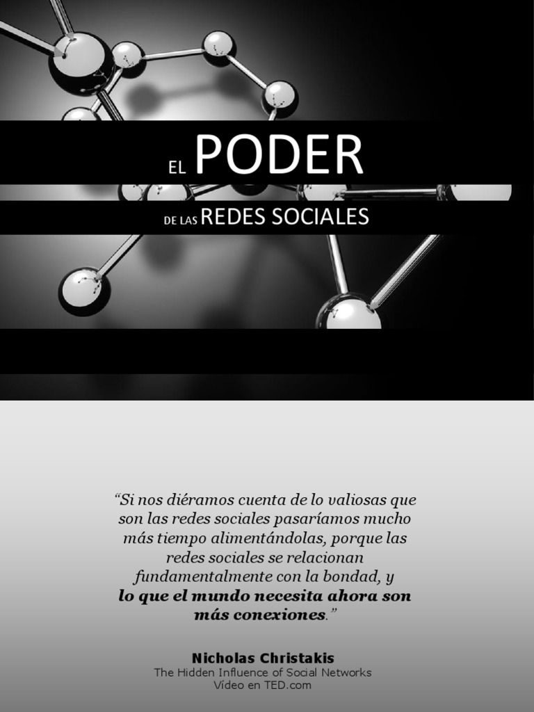 El Poder de Las Redes Sociales PDF | PDF | Red social | Servicio de ...