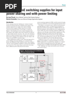 Designing Poe Switching Supplies For Input Power Sharing and With Power Limiting