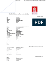 Biodata Mahasiswa