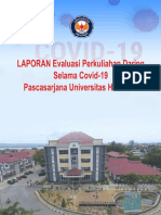 LAPORAN Evaluasi Perkuliahan Daring PDF