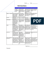 Psa Poster Assignment and Rubric