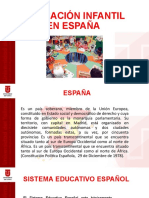 Educación Infantil en España