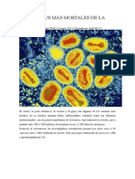 Los 10 Virus Más Mortales de La Historia
