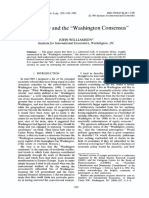 Williamson DemocracyandWashingtonConsensus PDF