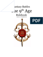 The Ninth Age - Rules - 1 1 0