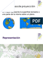 Sistemas de proyección para mapas