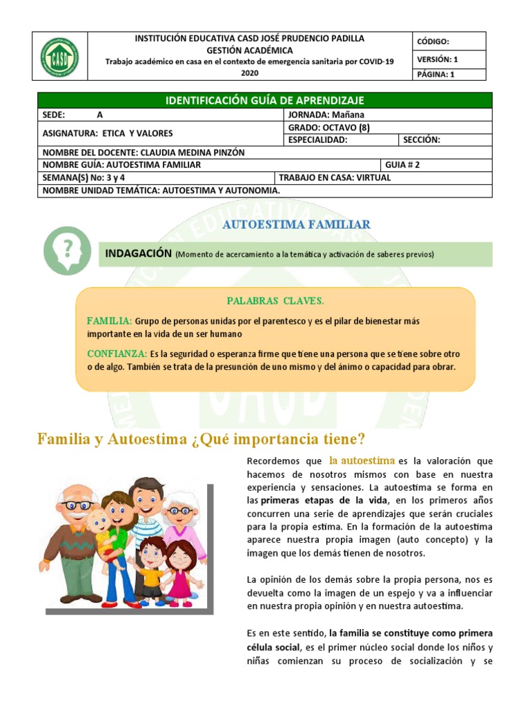 Autoestima Familiar Guia 230 Pdf Autoestima Blog
