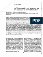 Identification: of Gram-Negative Non-Fermenters and Oxidase-Positive Fermenters by The Oxi/Ferm Tube