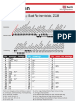 Fahrplan R13: Bad Rothenfelde, ZOB