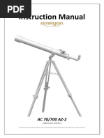 Telescope 1 - EN - Instructions Manual Omegon 70700 AZ - 2 PDF