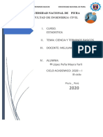 Trabajo de Estadistica