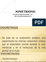 Endometriosis: Faculdad de Medicina Humana " Dac " Dra Julia Neira Goyeneche PPTC
