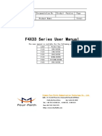 F4X33 Series ROUTER USER MANUAL PDF