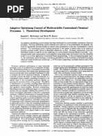 Adaptive Optimizing Control of Multivariable: Constrained Chemical Theoretical Development