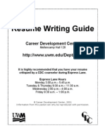 Resume Writing Guide