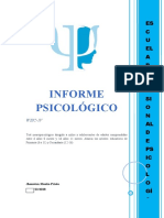 Informe Psicológico