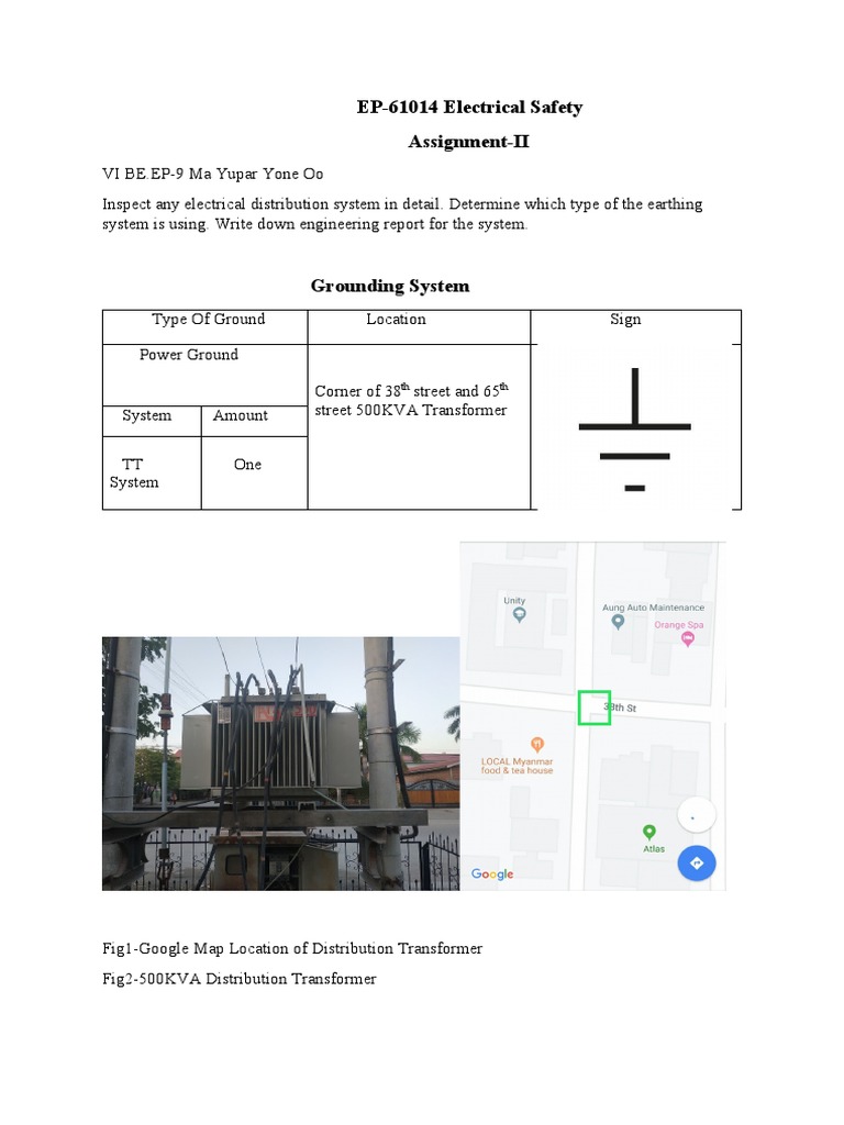 Electrical Grounding System Analysis | PDF | Science & Mathematics ...