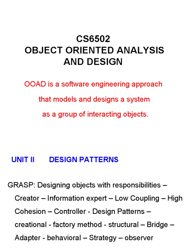 Structural Design Pattern | PDF | Class (Computer Programming) | Object ...