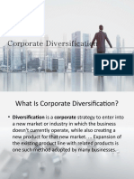 Corporate Diversification