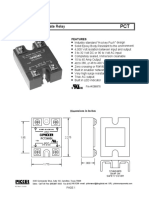 Triac Output Solid State Relay: Features