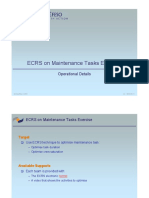 Ecrs On Maintenance Tasks Exercise