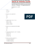 Matematika Turunan Fungsi Trigonometri