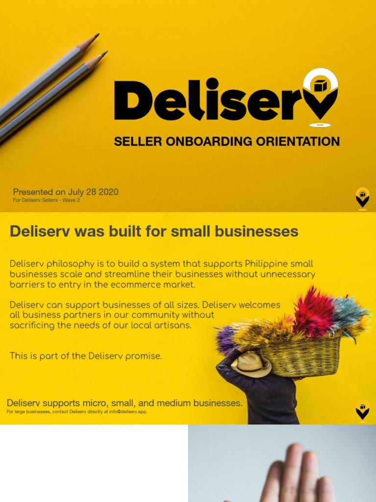Deliserv Seller Onboarding Guide | PDF | E Commerce | Business