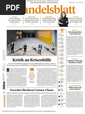 Handelsblatt 27 08 Pdf
