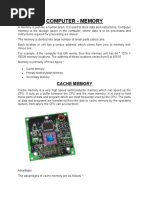 Computer Memory Types