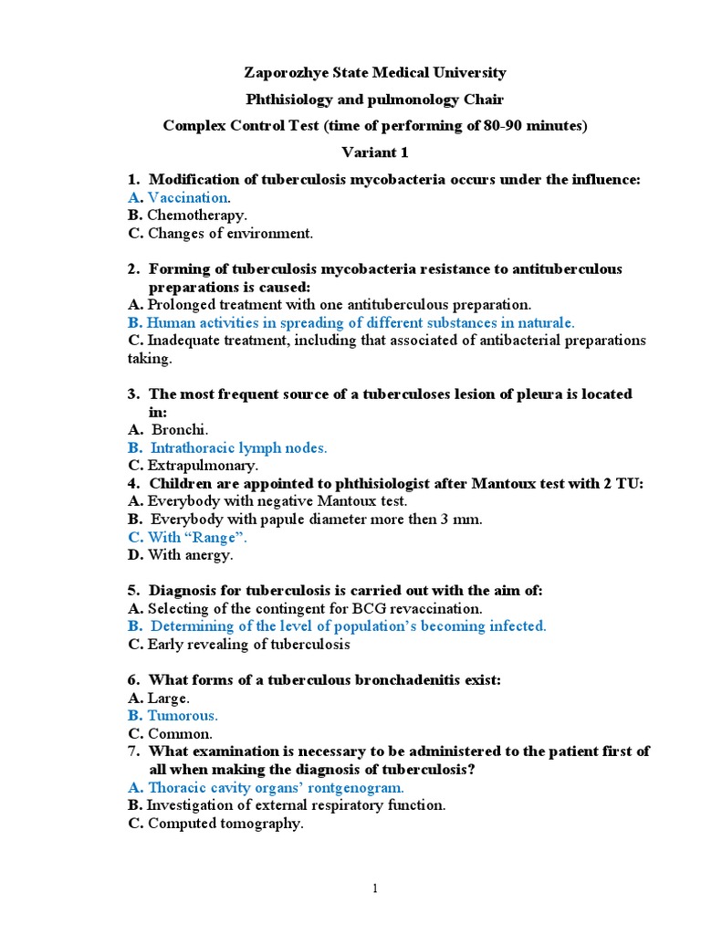 Tuberculosis Diagnosis and Treatment Guide | PDF | Tuberculosis | Pneumonia