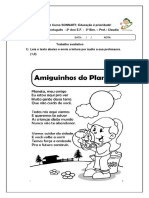 Atividades Avaliativas de Português 3108 PDF