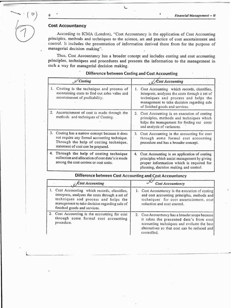 Cost Accounting vs. Costing Explained | PDF | Cost Accounting | Accounting
